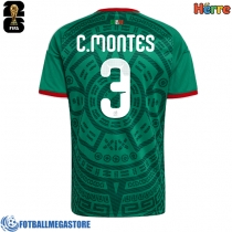 Fotballdrakt Herre Mexico Cesar Montes #3 Hjemmedrakt VM 2026 Kortermet